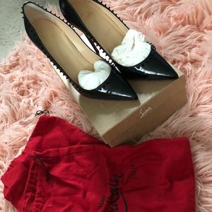 Louboutin anjalina 100 patent givree